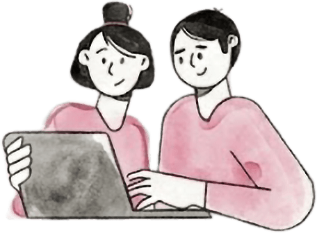 AIとのやりとりで最適な業者を自動マッチングするイメージ