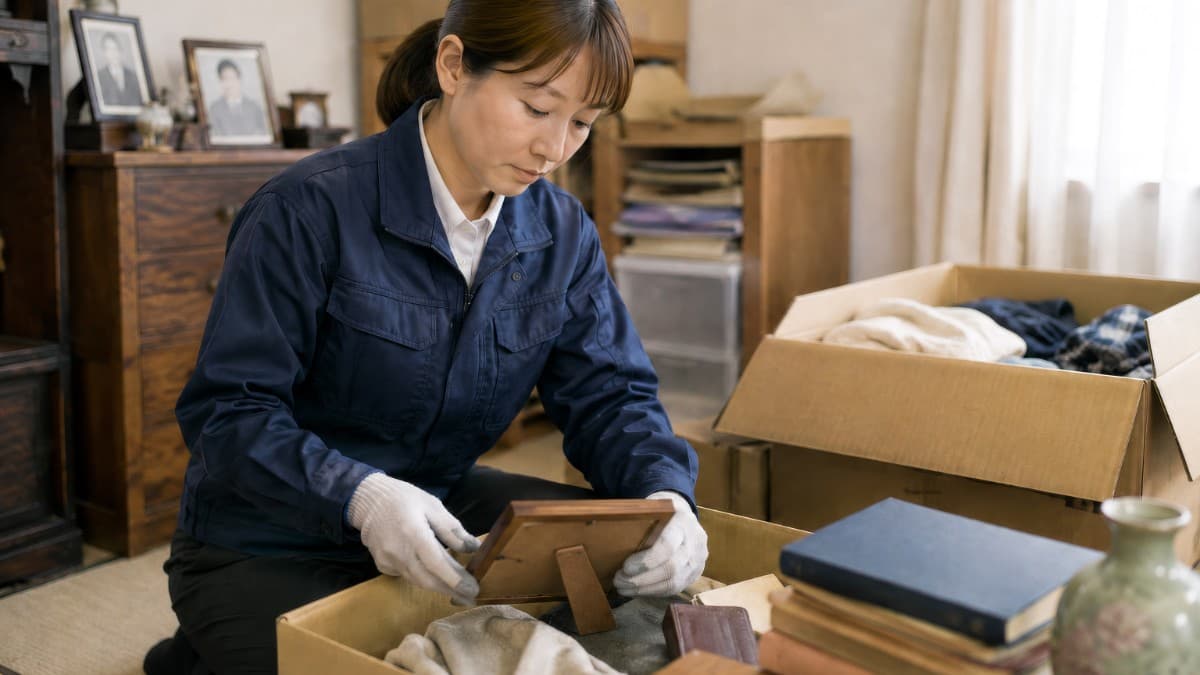 遺品整理と不用品回収の違いを解説|費用相場と依頼すべきタイミング