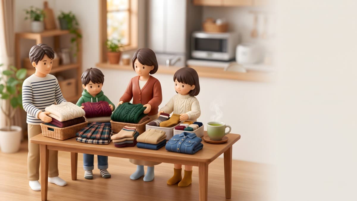 秋の衣替え、収納上手になるコツと後悔しない収納グッズの選び方